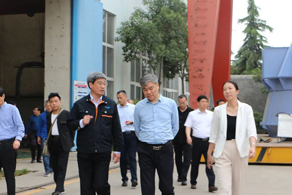 新乡市委副书记王新军莅临365电竞公司调研领导 新乡市委副书记王新军莅临365电竞公司调研领导