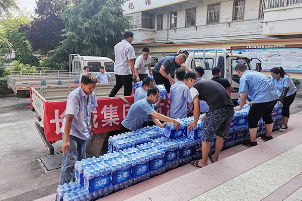 新乡365电竞增援救灾工作