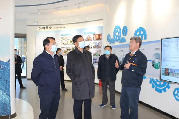 新乡市人大常委会副主任职伟一行莅临365电竞公司调研 新乡市人大常委会副主任职伟一行莅临365电竞公司调研
